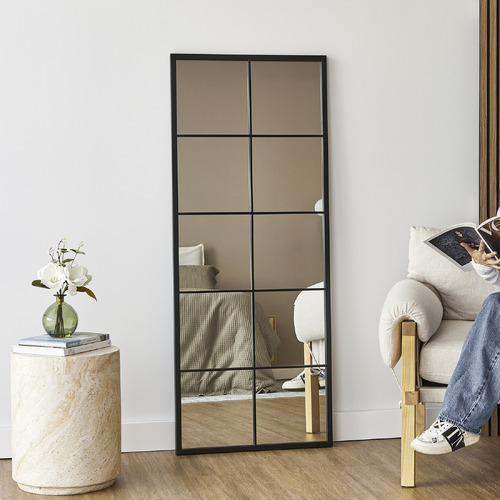 Maddison Lane Marika Iron Full Length Mirror | Temple & Webster